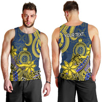 Personalised Niue Peniamina Gospel Day Men Tank Top Unique Niean Hiapo LT14 - Polynesian Pride