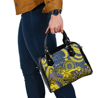 Personalised Niue Peniamina Gospel Day Shoulder Handbag Unique Niean Hiapo LT14 - Polynesian Pride