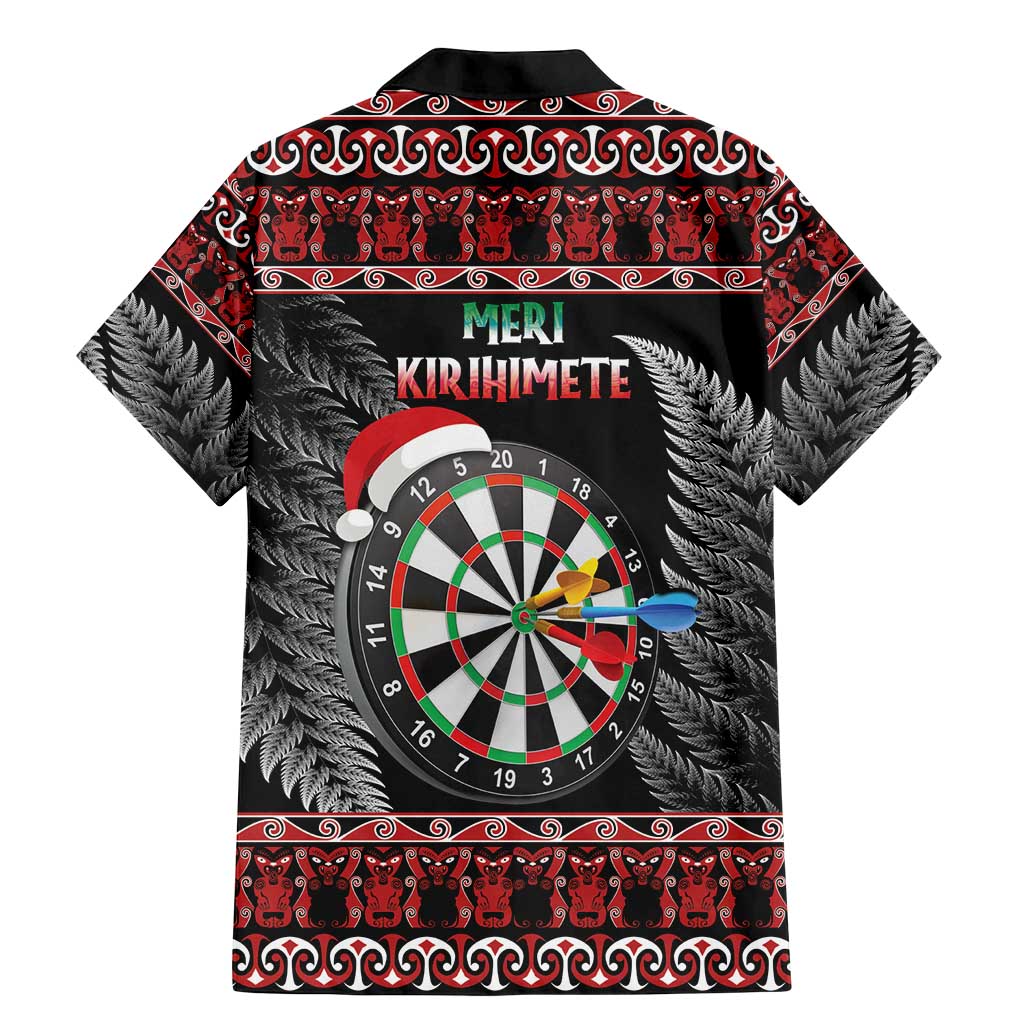 All I Want For Christmas Is Darts New Zealand Family Matching Mermaid Dress and Hawaiian Shirt LT14 - Polynesian Pride