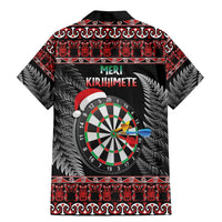 All I Want For Christmas Is Darts New Zealand Family Matching Mermaid Dress and Hawaiian Shirt LT14 - Polynesian Pride