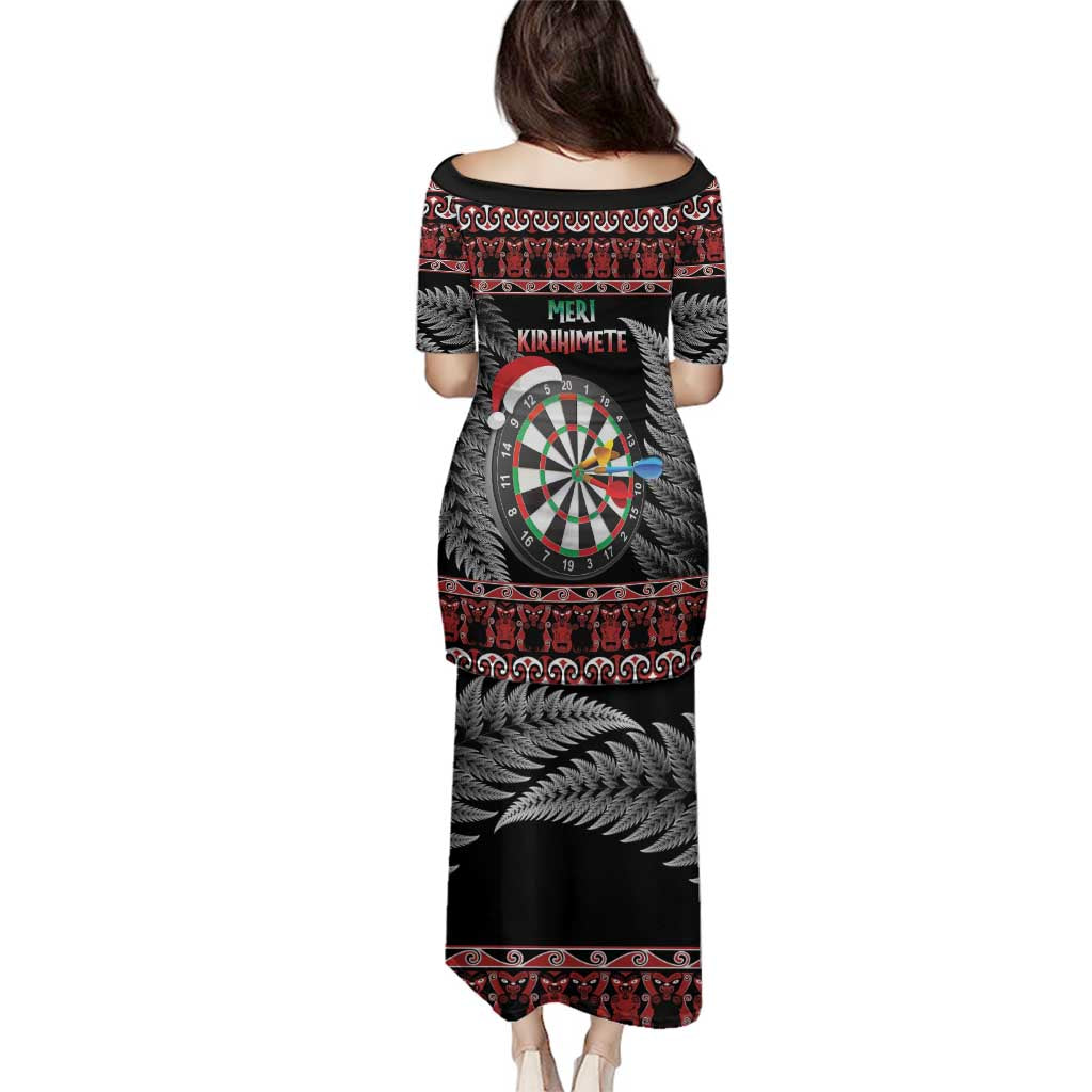 All I Want For Christmas Is Darts New Zealand Family Matching Puletasi and Hawaiian Shirt LT14 - Polynesian Pride