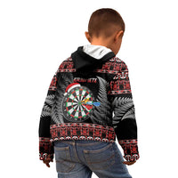 All I Want For Christmas Is Darts New Zealand Kid Hoodie LT14 - Polynesian Pride