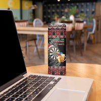 All I Want For Christmas Is Darts New Zealand Skinny Tumbler LT14 - Polynesian Pride