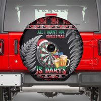 All I Want For Christmas Is Darts New Zealand Spare Tire Cover LT14 - Polynesian Pride