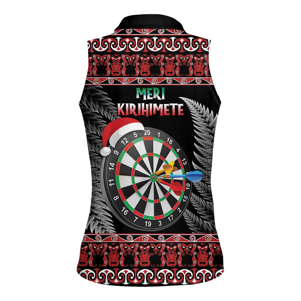 All I Want For Christmas Is Darts New Zealand Women Sleeveless Polo Shirt LT14 - Polynesian Pride