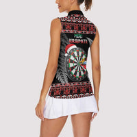 All I Want For Christmas Is Darts New Zealand Women Sleeveless Polo Shirt LT14 - Polynesian Pride