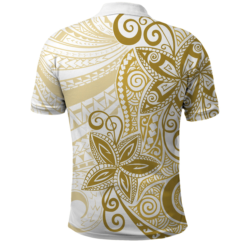 Polynesia Dolphins Polo Shirt Valentine Day Floral Polynesian - Vintage Brown LT14 - Polynesian Pride