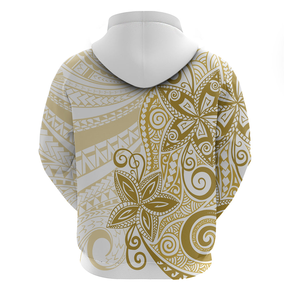 Polynesia Dolphins Zip Hoodie Valentine Day Floral Polynesian - Vintage Brown LT14 - Polynesian Pride