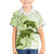 Polynesia Dolphins Kid Hawaiian Shirt Valentine Day Floral Polynesian - Vintage Lime Green LT14 Kid Lime Green - Polynesian Pride