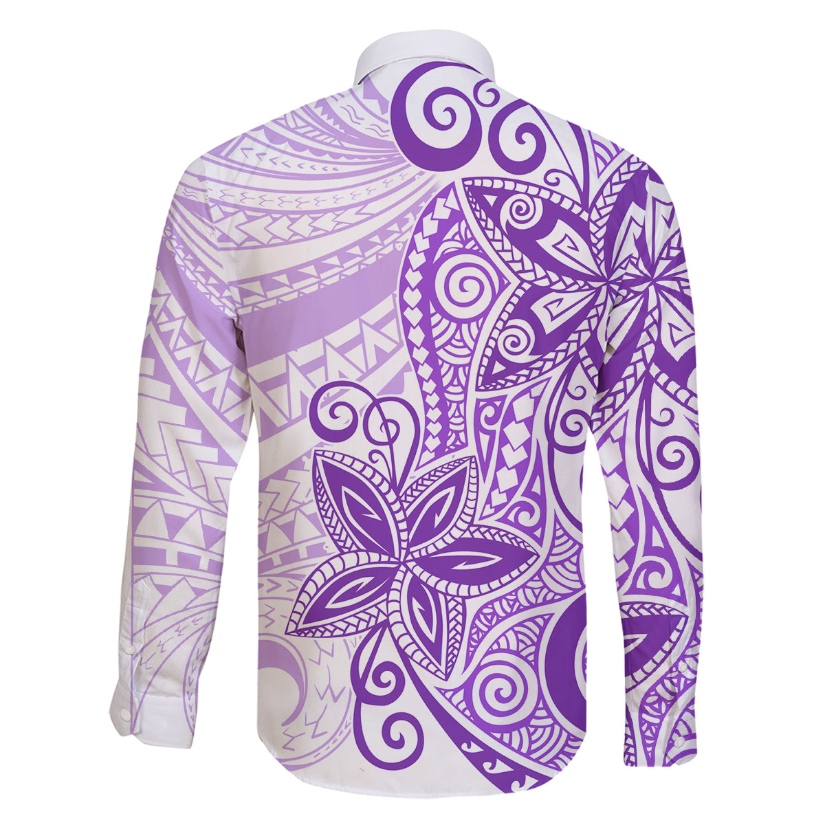 Polynesia Dolphins Family Matching Off Shoulder Maxi Dress and Hawaiian Shirt Valentine Day Floral Polynesian - Vintage Purple LT14 - Polynesian Pride