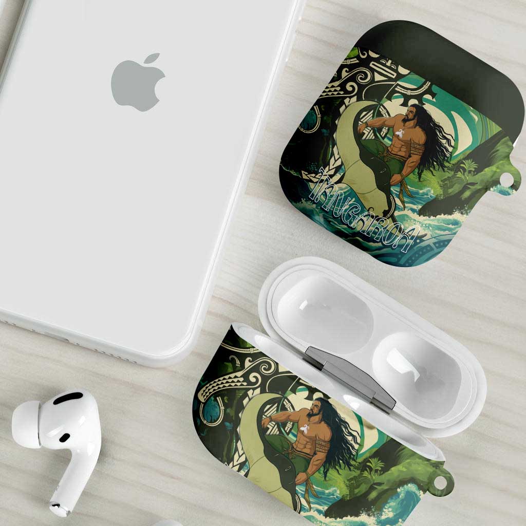 Aotearoa Tangaroa Atua AirPods Case New Zealand God Of The Ocean LT14 - Polynesian Pride