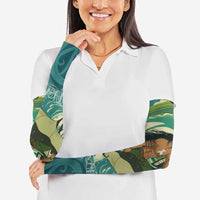 Aotearoa Tangaroa Atua Arm Sleeves New Zealand God Of The Ocean LT14 - Polynesian Pride