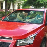Aotearoa Tangaroa Atua Auto Sun Shade New Zealand God Of The Ocean LT14 - Polynesian Pride