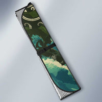 Aotearoa Tangaroa Atua Auto Sun Shade New Zealand God Of The Ocean LT14 - Polynesian Pride