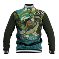 Aotearoa Tangaroa Atua Baseball Jacket New Zealand God Of The Ocean LT14 - Polynesian Pride