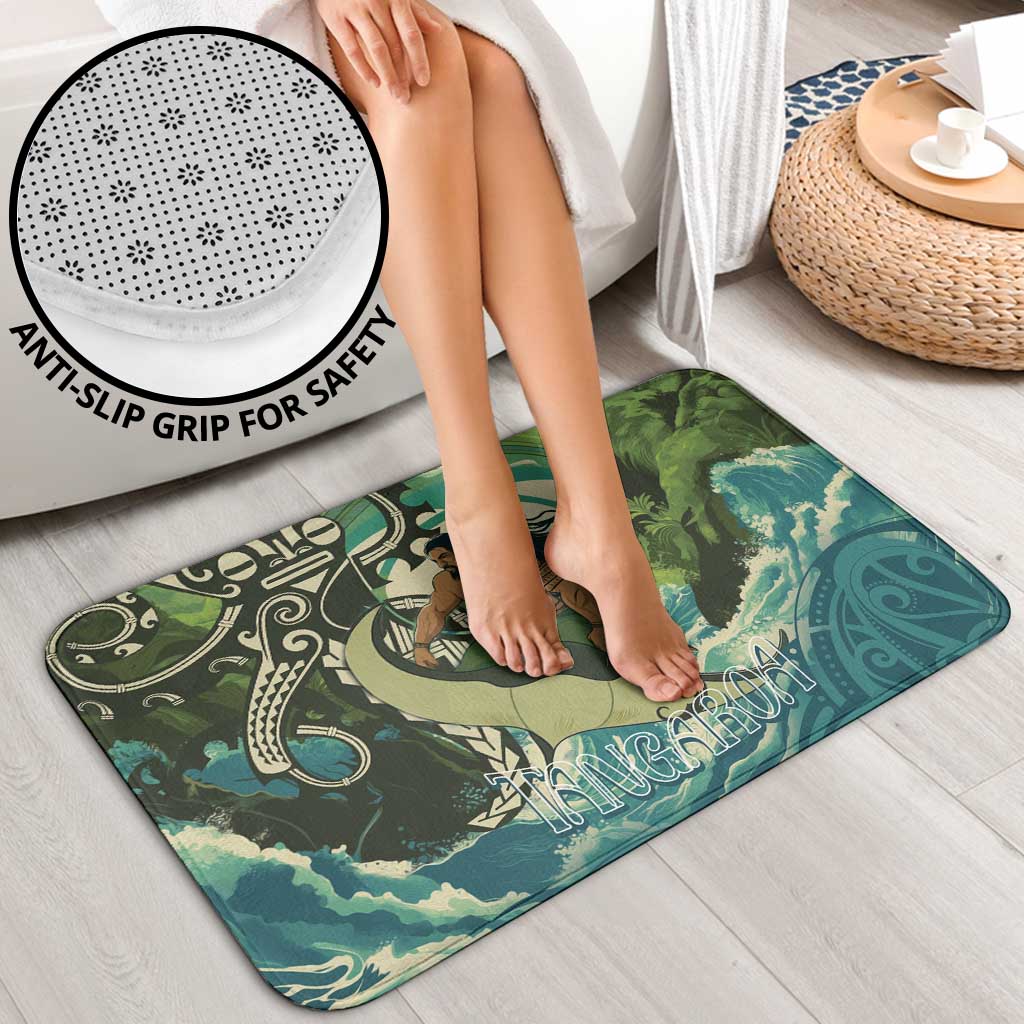 Aotearoa Tangaroa Atua Bathroom Set New Zealand God Of The Ocean LT14 - Polynesian Pride