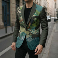 Aotearoa Tangaroa Atua Blazer New Zealand God Of The Ocean LT14 - Polynesian Pride