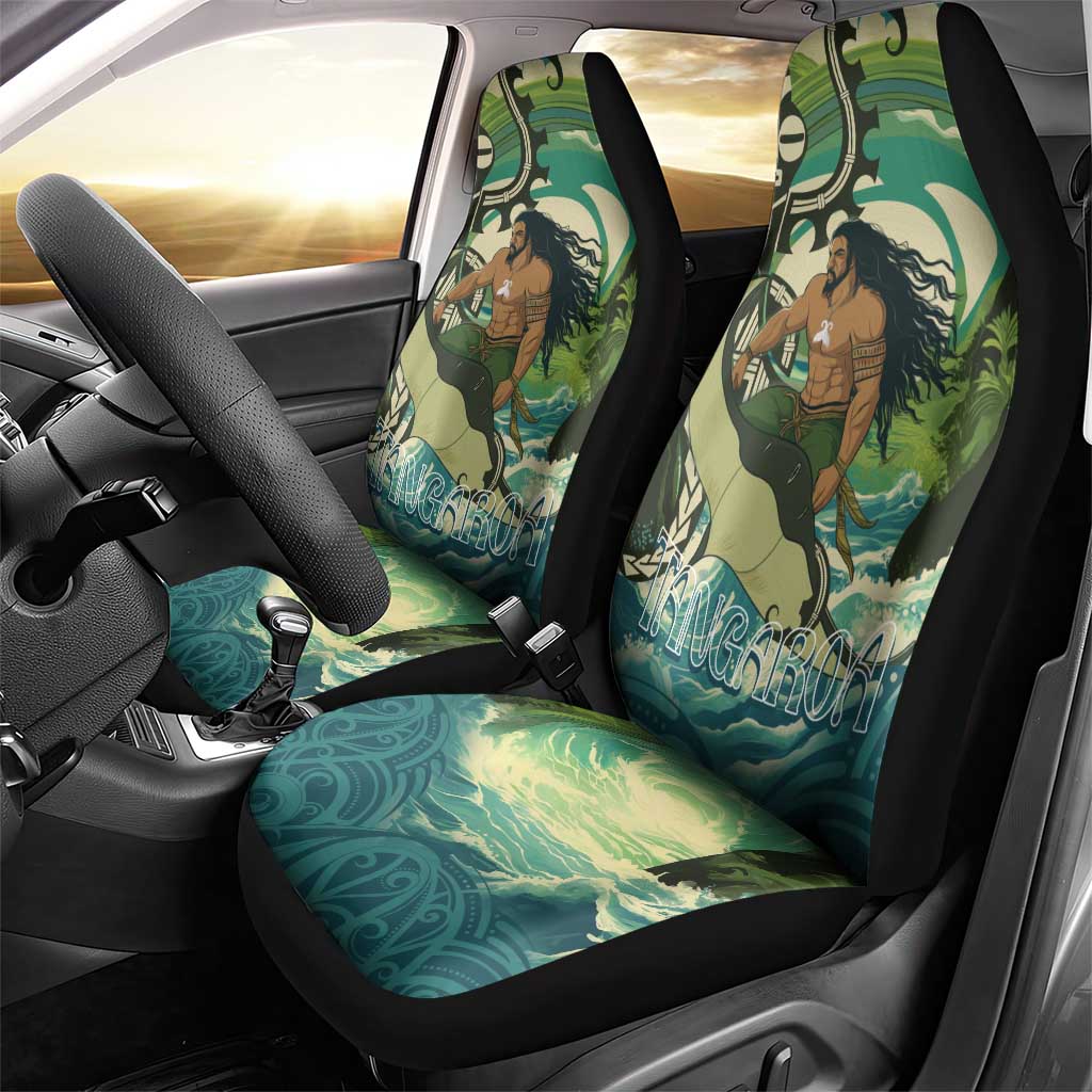 Aotearoa Tangaroa Atua Car Seat Cover New Zealand God Of The Ocean LT14 - Polynesian Pride