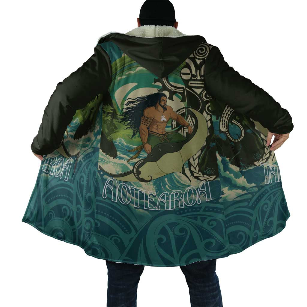 Aotearoa Tangaroa Atua Cloak New Zealand God Of The Ocean LT14 - Polynesian Pride