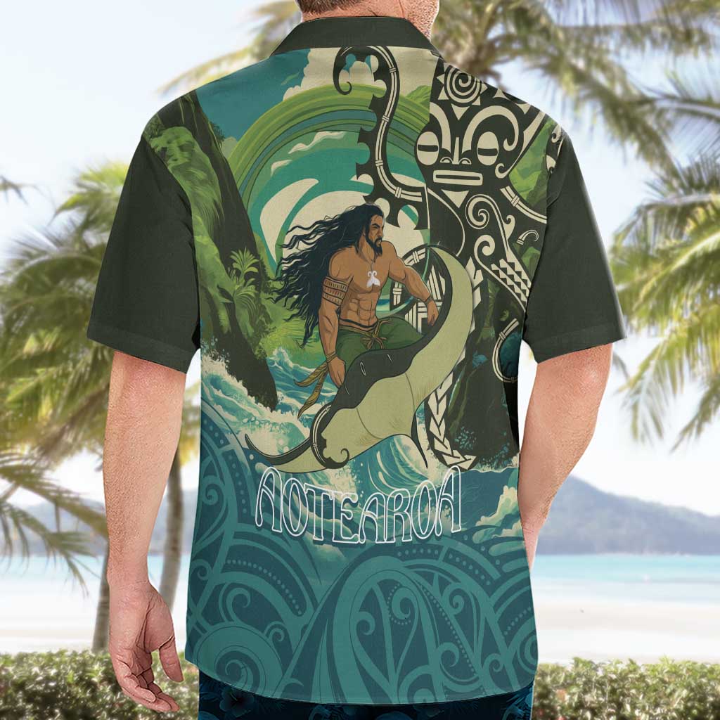 Aotearoa Tangaroa Atua Hawaiian Shirt New Zealand God Of The Ocean LT14 - Polynesian Pride