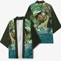 Aotearoa Tangaroa Atua Kimono New Zealand God Of The Ocean LT14 - Polynesian Pride