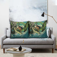 Aotearoa Tangaroa Atua Pillow Cover New Zealand God Of The Ocean LT14 - Polynesian Pride