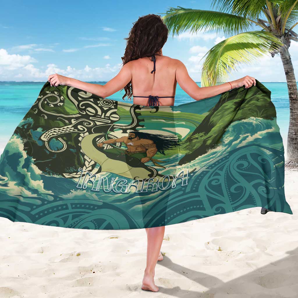 Aotearoa Tangaroa Atua Sarong New Zealand God Of The Ocean LT14 - Polynesian Pride