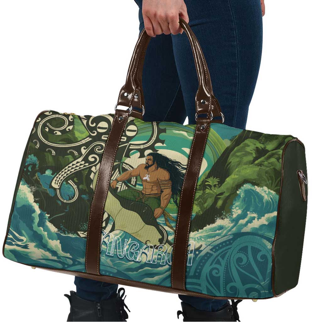 Aotearoa Tangaroa Atua Travel Bag New Zealand God Of The Ocean LT14 - Polynesian Pride