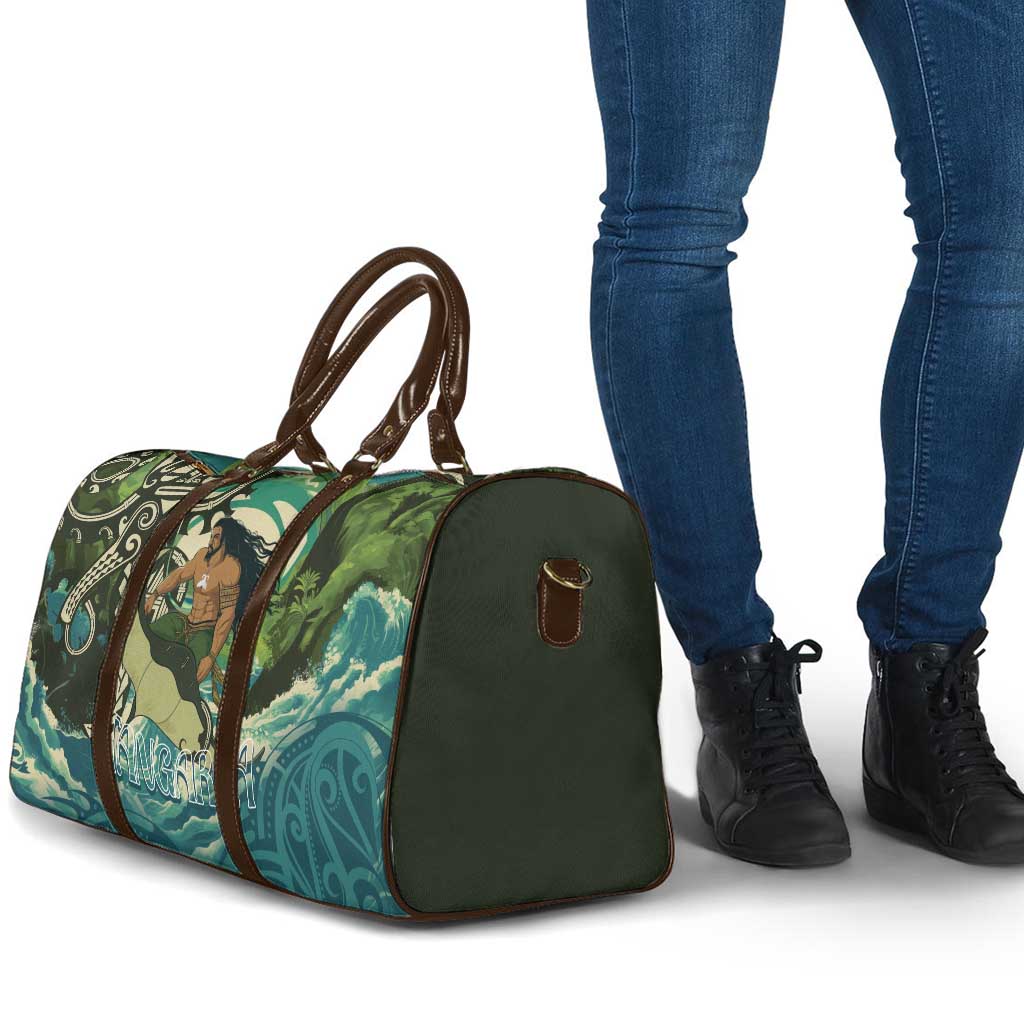 Aotearoa Tangaroa Atua Travel Bag New Zealand God Of The Ocean LT14 - Polynesian Pride
