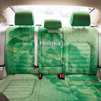 Aloha Hawaii Molokai Island Back Car Seat Cover Hibiscus Tribal Honu Hawaiian Tattoo Green LT14 - Polynesian Pride
