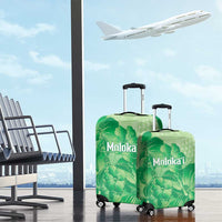 Aloha Hawaii Molokai Island Luggage Cover Hibiscus Tribal Honu Hawaiian Tattoo Green LT14 - Polynesian Pride