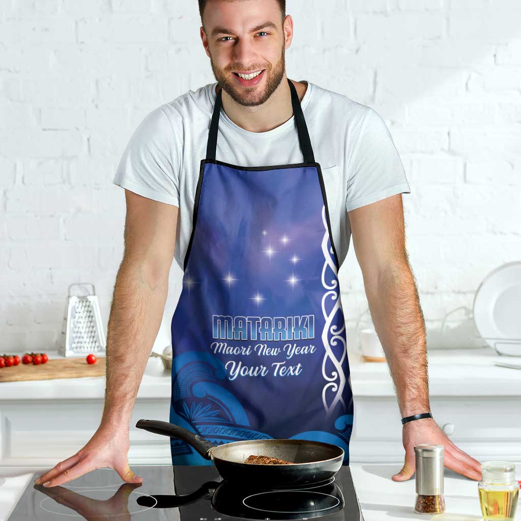 Personalised Matariki New Zealand Apron Maori New Year Galaxy Koru Pattern LT14 - Polynesian Pride