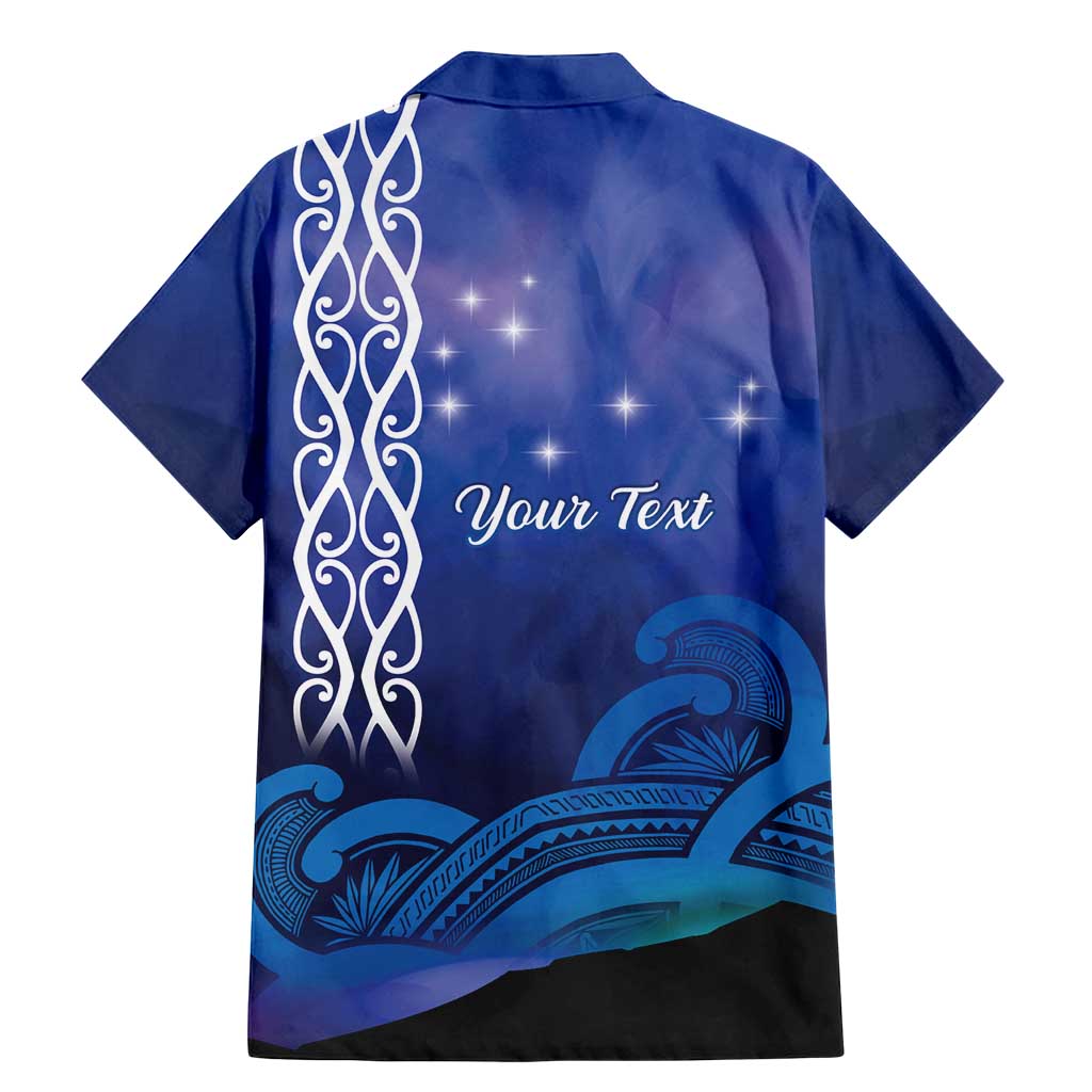 Personalised Matariki New Zealand Family Matching Mermaid Dress and Hawaiian Shirt Maori New Year Galaxy Koru Pattern LT14 - Polynesian Pride