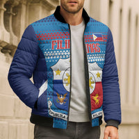 Philippines Football 2026 Bomber Puffer Jacket Come On Filipinas