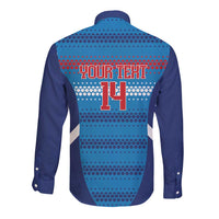 Philippines Football 2026 Long Sleeve Button Shirt Come On Filipinas