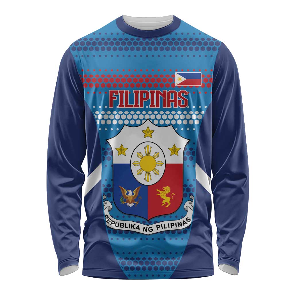Philippines Football 2026 Long Sleeve Shirt Come On Filipinas