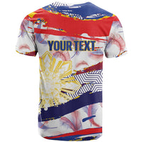 Philippines Sun Tattoo T Shirt Feathers Filipinas Grunge Style White