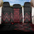 Red Aotearoa Mangopare Kowhaiwhai and Niho Taniwha Back Car Seat Cover Maori New Zealand