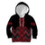 Red Aotearoa Mangopare Kowhaiwhai and Niho Taniwha Kid Hoodie Maori New Zealand