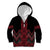Red Aotearoa Mangopare Kowhaiwhai and Niho Taniwha Kid Hoodie Maori New Zealand