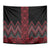 Red Aotearoa Mangopare Kowhaiwhai and Niho Taniwha Tapestry Maori New Zealand