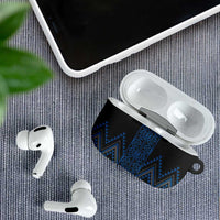 Blue Aotearoa Mangopare Kowhaiwhai Niho Taniwha AirPods Case Maori New Zealand LT14 - Polynesian Pride
