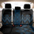 Blue Aotearoa Mangopare Kowhaiwhai and Niho Taniwha Back Car Seat Cover Maori New Zealand
