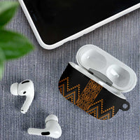 Gold Aotearoa Mangopare Kowhaiwhai Niho Taniwha AirPods Case Maori New Zealand LT14 - Polynesian Pride
