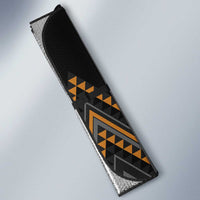 Gold Aotearoa Mangopare Kowhaiwhai Niho Taniwha Auto Sun Shade Maori New Zealand LT14 - Polynesian Pride