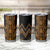 Gold Aotearoa Mangopare Kowhaiwhai and Niho Taniwha Tumbler Cup Maori New Zealand