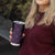 Purple Aotearoa Mangopare Kowhaiwhai and Niho Taniwha Tumbler Cup Maori New Zealand
