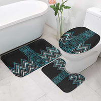 Paua Shell Aotearoa Mangopare Kowhaiwhai Niho Taniwha Bathroom Set Maori New Zealand LT14 - Polynesian Pride