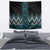 Paua Shell Aotearoa Mangopare Kowhaiwhai and Niho Taniwha Tapestry Maori New Zealand