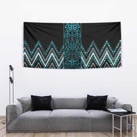 Paua Shell Aotearoa Mangopare Kowhaiwhai and Niho Taniwha Tapestry Maori New Zealand LT14 - Polynesian Pride